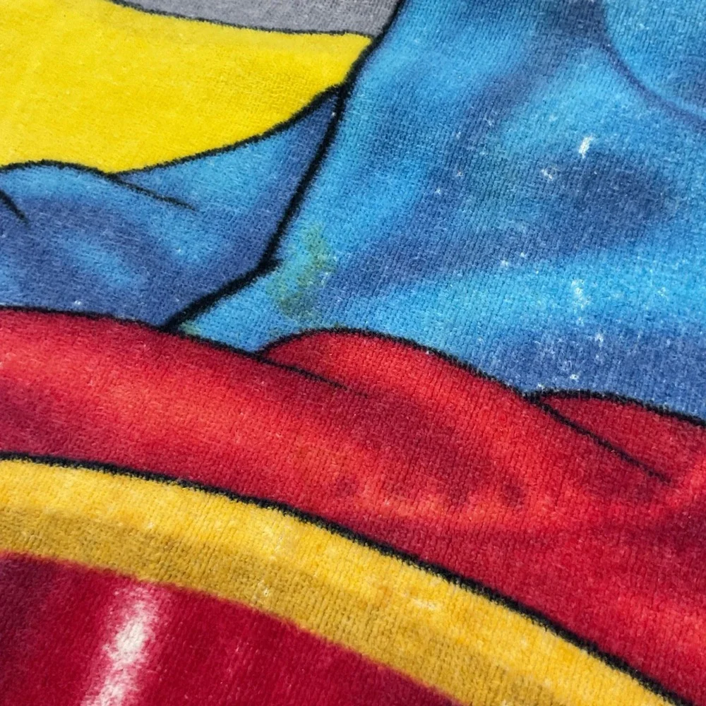 Chump Skater Beach Towel Y2K Skateboarding Surfer Raver Retro 100% Cotton Rare